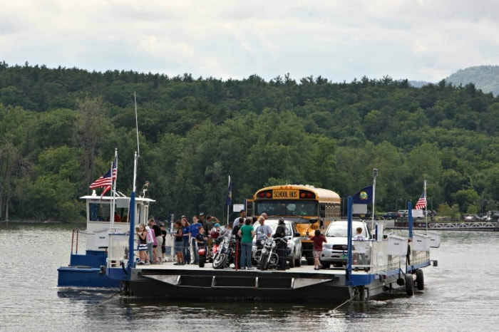 Ferrys on Lake Champlain