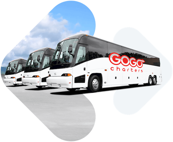 Reserve a private charter bus, minibus or shuttle.